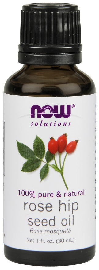 NOW Foods eeterlik õli, kibuvitsaseemneõli - 30 ml.