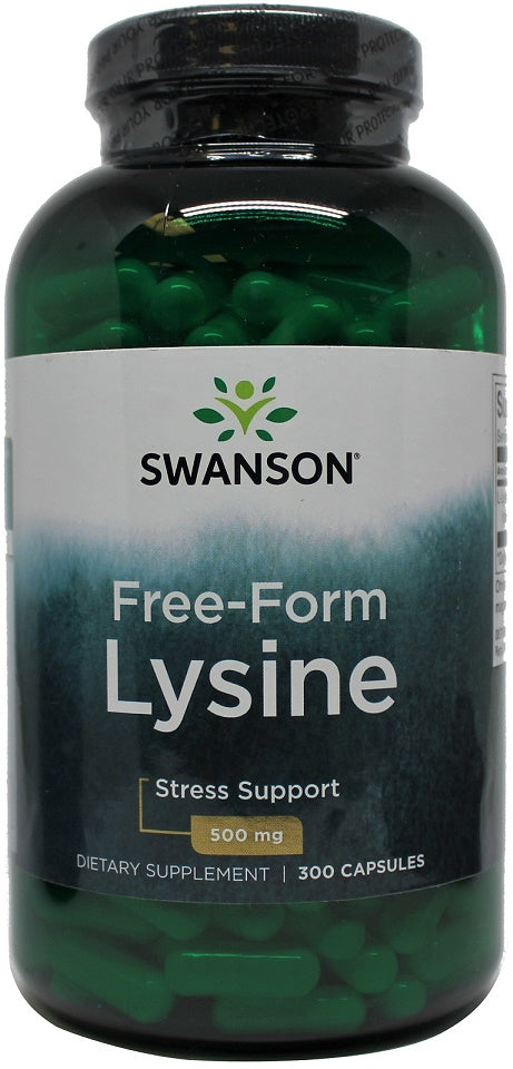 Swansoni lüsiin, 500 mg vaba vormi – 300 kapslit