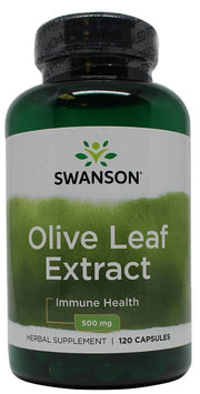 Swansoni oliivilehe ekstrakt, 500 mg – 120 kapslit