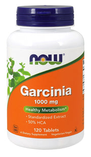 NOW Foods Garcinia, 1000 mg – 120 tabletti