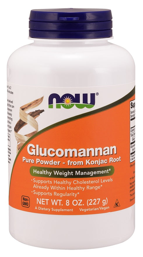 Produkto nuotrauka: NOW Foods Glucomannan from Konjac Root, Pure Powder - 227 g
