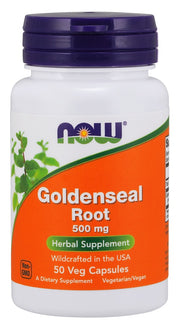 NOW Foods Kuldkannirohi, 500 mg – 50 kapslit