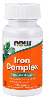 NOW Foods raua kompleks – 100 tabletti