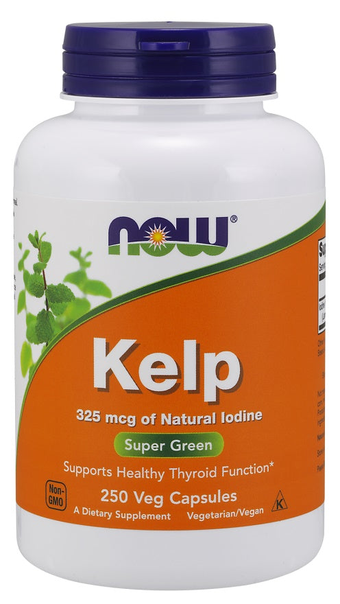 NOW Foods Kelp, 325 mcg – 250 kapslit