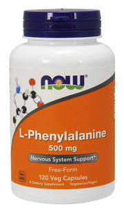 NOW Foods L-fenüülalaniin, 500 mg - 120 kapslit