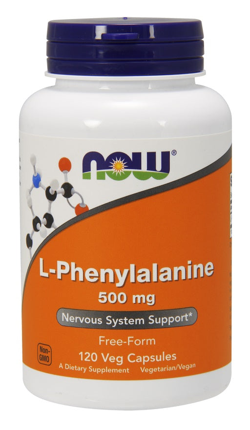 NOW Foods L-fenüülalaniin, 500 mg - 120 kapslit