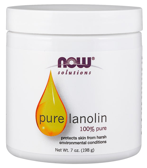 NOW Foods lanoliin, 100% puhas – 198 g
