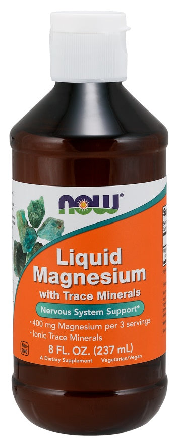 NOW Foods vedel magneesium – 237 ml.