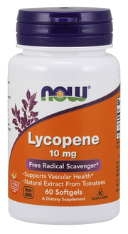 NOW Foods lükopeen, 10 mg – 60 kapslit