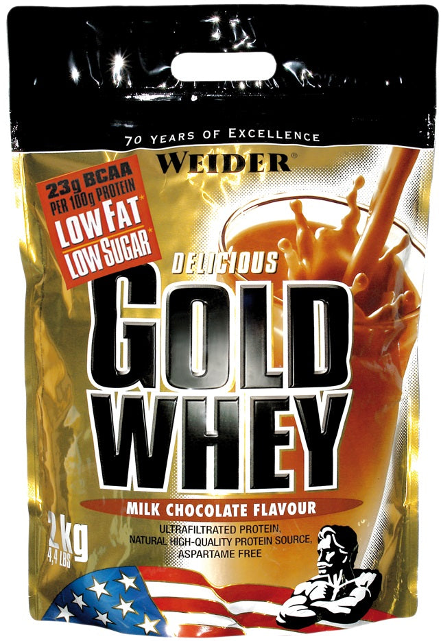 Weider Gold Whey, Piimašokolaad - 2000g