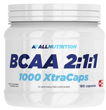 Allnutrition BCAA 2:1:1 1000 Xtra kapslid – 180 kapslit