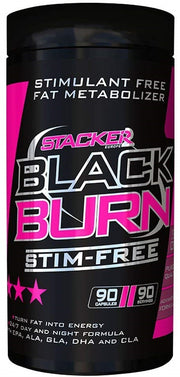 Stacker2 Europe Black Burn be STIM – 90 kapslit