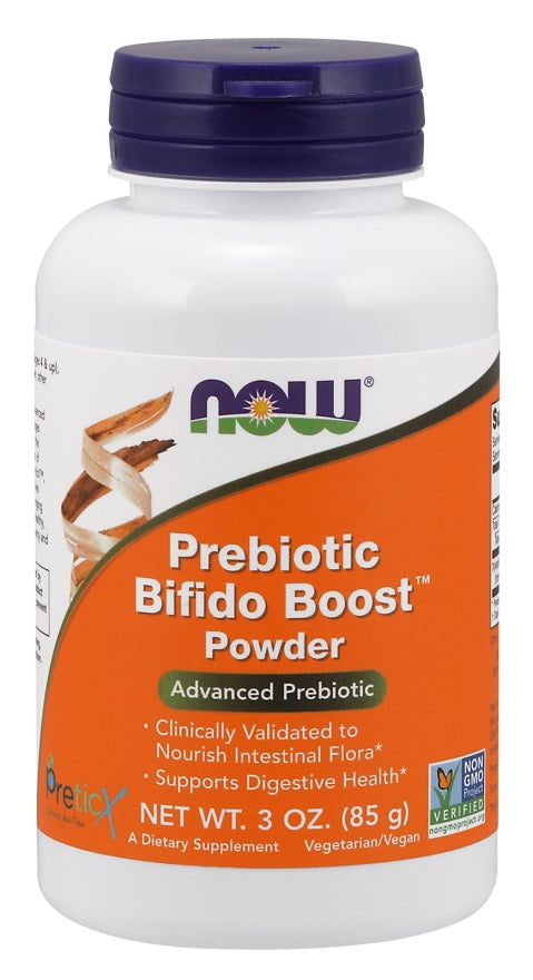 NOW Foods Bifido Boost prebiootikumipulber – 85 g