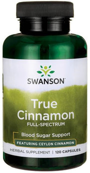 Swanson True Cinnamon Full Spectrum – 120 kapslit