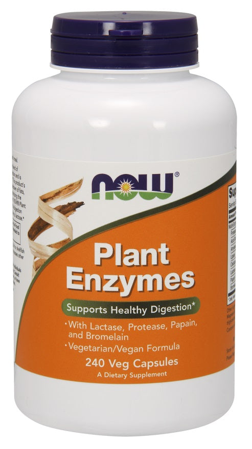 NOW Foods Taimsed ensüümid – 240 kapslit