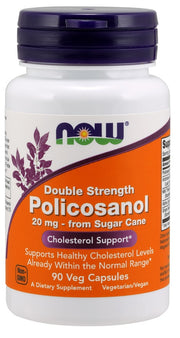 NOW Foods polikosanool, 20 mg – 90 kapslit