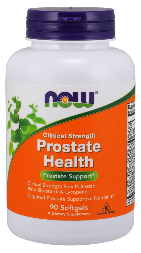 NOW Foods Clinical Strength Prostate Health kapslid – 90 kapslit