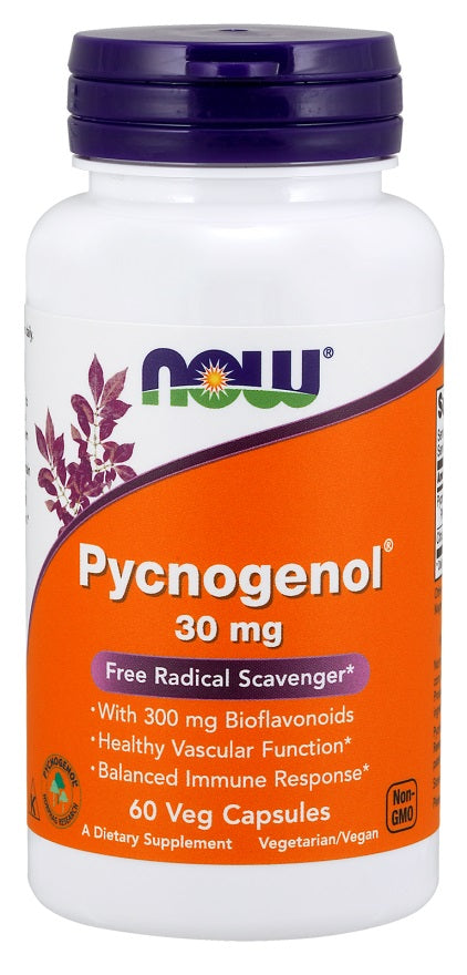 NOW Foods Pycnogenol, 30 mg - 60 kapslit
