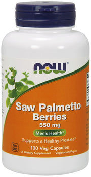 NOW Foods Sabalpalmi marjapuudus, 550 mg – 100 kapslit