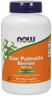 NOW Foods Saw Palmetto, 550 mg – 250 kapslit