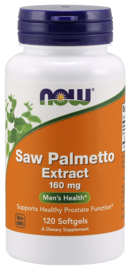 NOW Foods Saw Palmetto ekstrakt, 160 mg – 120 kapslit