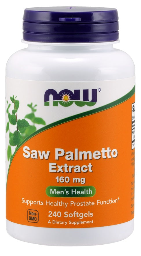NOW Foods saagaekstrakt, 160 mg – 240 kapslit