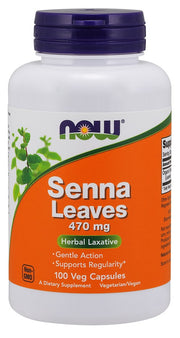 NOW Foods Senna lehed, 470 mg – 100 kapslit