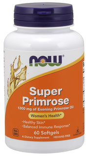 NOW Foods Super Primrose, 1300 mg – 60 kapslit