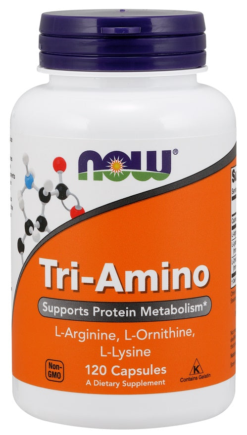 NOW Foods Tri-Amino – 120 kapslit