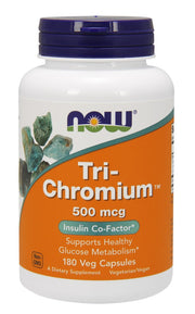NOW Foods Trichroma, 500 mcg – 180 kapslit