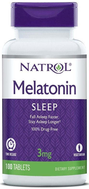Natrol melatoniini ajaline vabanemine, 3 mg - 100 tabletti