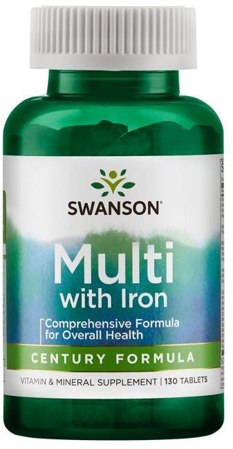 Swanson Multi rauaga – Century Formula – 130 tabletti