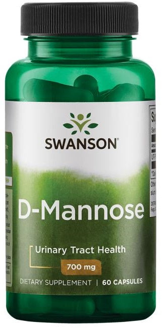 Swanson D-mannoos, 700 mg – 60 kapslit