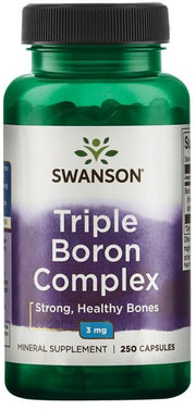 Swanson Triple Boron Complex, 3 mg – 250 kapslit