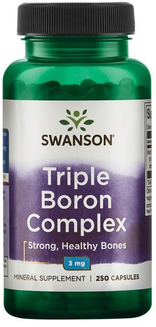 Swanson Triple Boron Complex, 3 mg – 250 kapslit