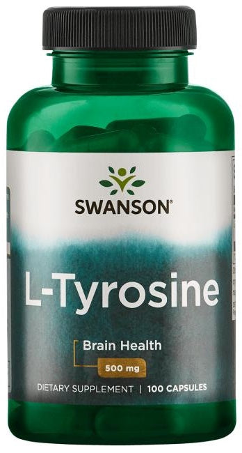 Swanson L-türosiin, 500 mg – 100 kapslit