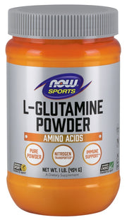 Produkto nuotrauka: NOW Foods L-Glutamine, Powder - 454 g