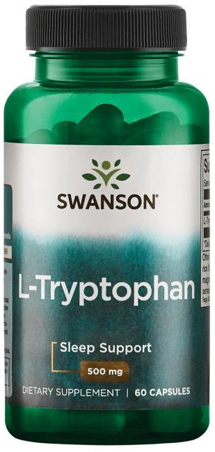 Swanson L-trüptofaan, 500 mg – 60 kapslit