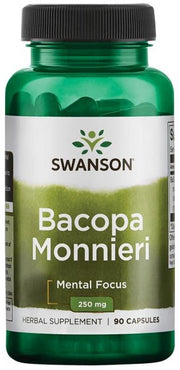 Swanson Bacopa Monnieri, 250 mg – 90 kapslit