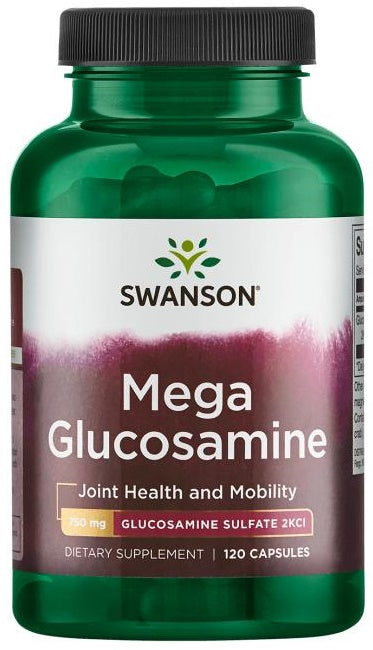 Swanson Mega glükoosamiin, 750 mg – 120 kapslit