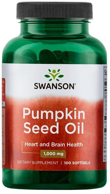 Swanson kõrvitsaseemneõli, 1000 mg – 100 kapslit