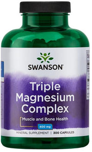Swansoni kolmekordne magneesiumikompleks, 400 mg – 300 kapslit