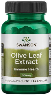 Swansoni oliivilehe ekstrakt, 500 mg – 60 kapslit