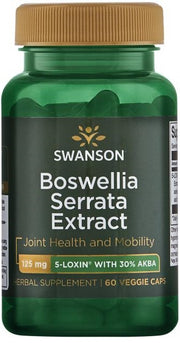 Swansoni Boswellia Serrata ekstrakt, 125 mg – 60 kapslit