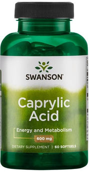 Swanson kaprüülhape, 600 mg – 60 kapslit