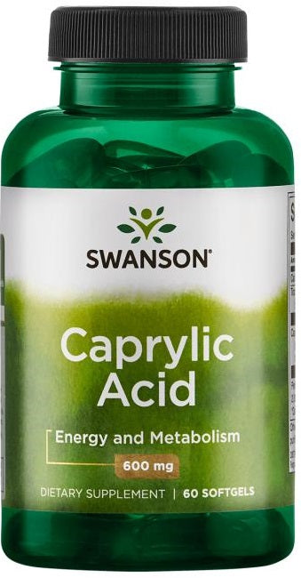 Swanson kaprüülhape, 600 mg – 60 kapslit