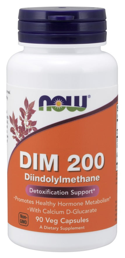 NOW Foods DIM 200 diindolüülmetaan – 90 kapslit