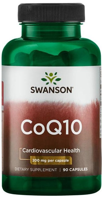 Swanson CoQ10, 200 mg – 90 kapslit