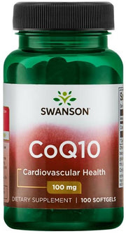Swanson CoQ10, 100 mg – 100 kapslit