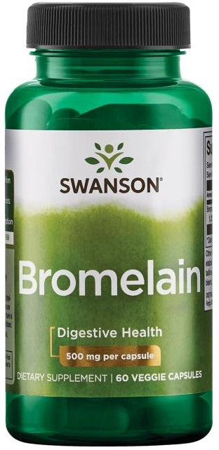 Swanson Bromelain, 500 mg – 60 kapslit